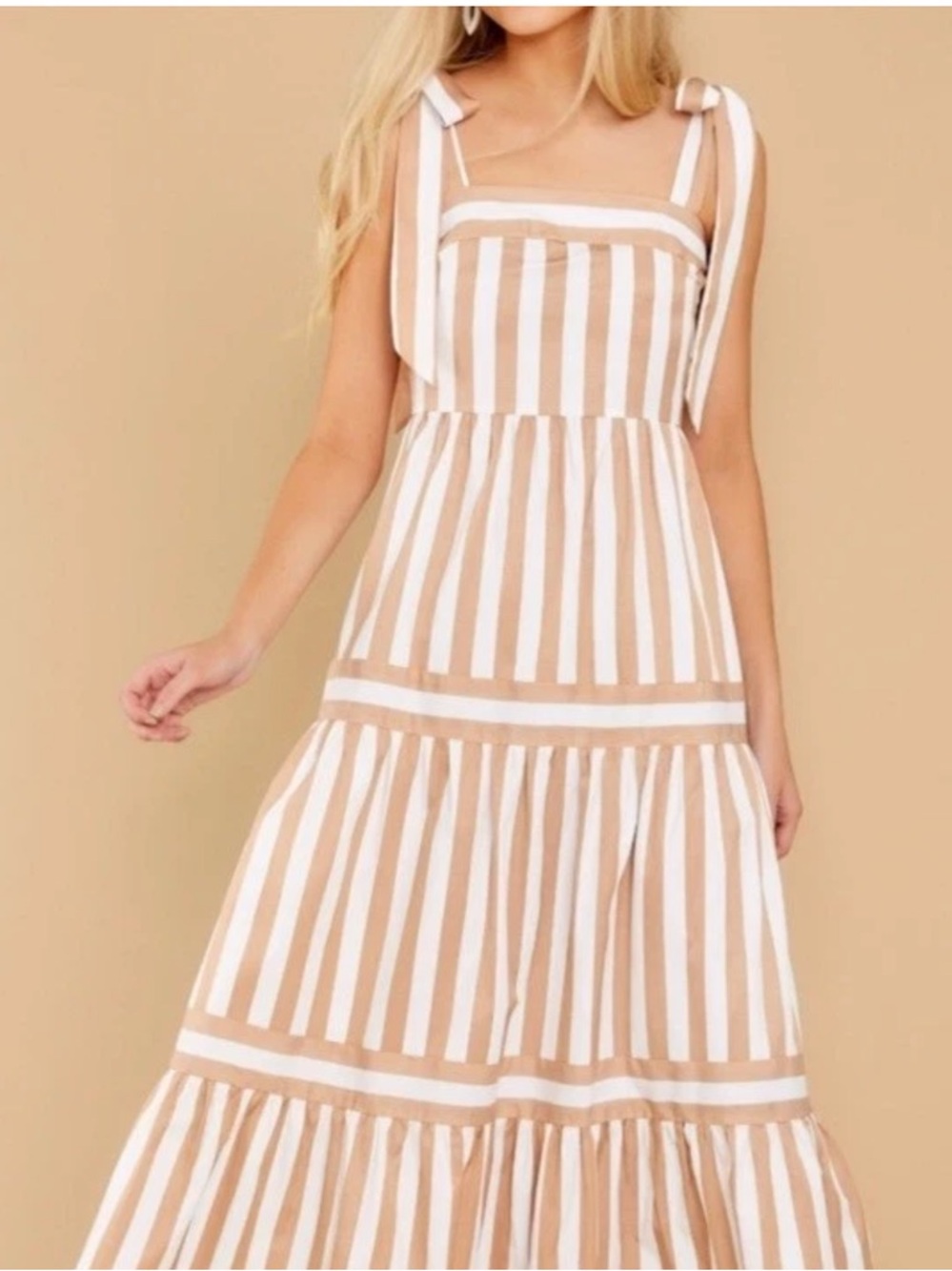 Champagne & Strawberry dress